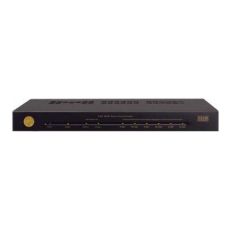 MSB Technology Gold Link Dac III user manual