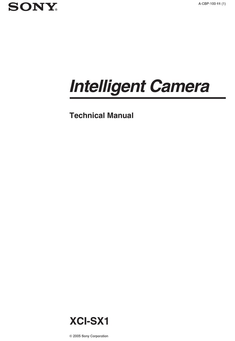 Sony XCI-SX1 User manual Sony XCI-SX1 User manual
