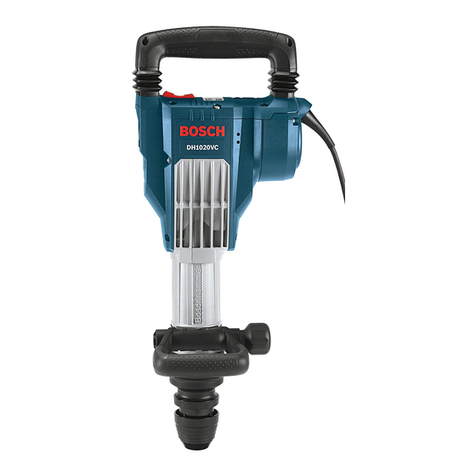 Bosch DH1020VC Assembly instructions