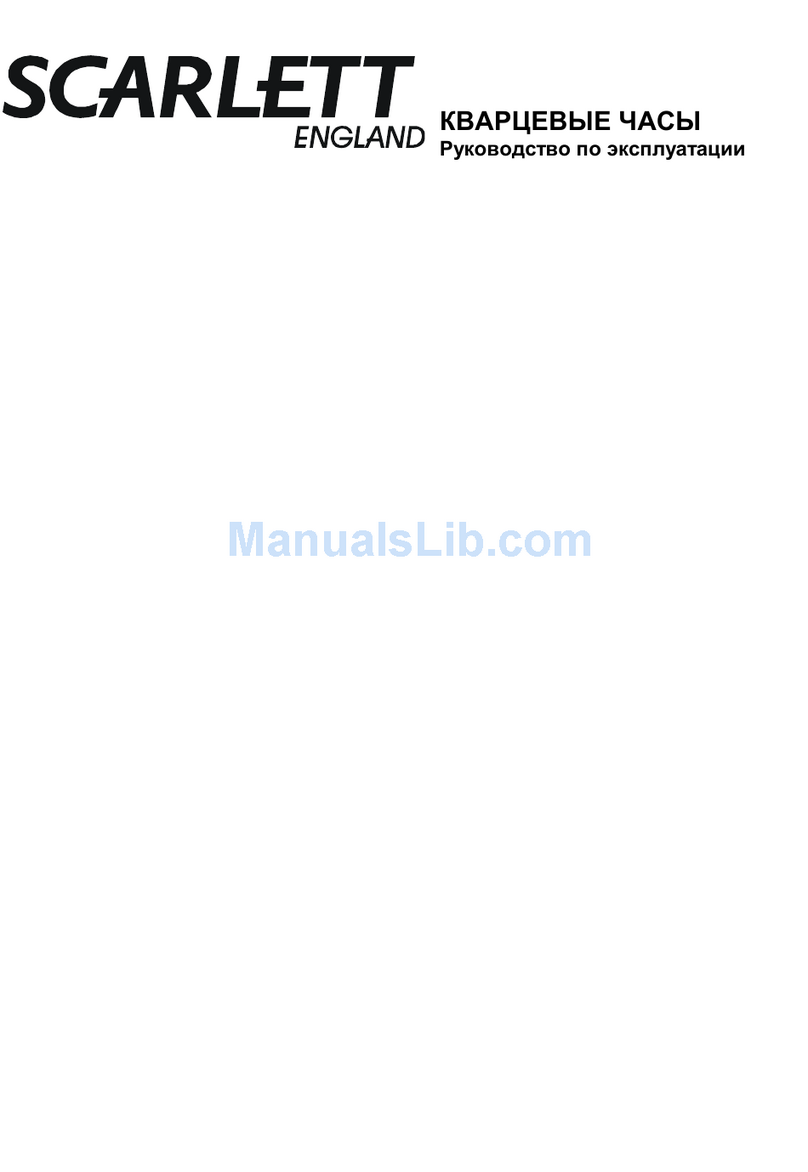 Scarlett SC-830 instruction manual