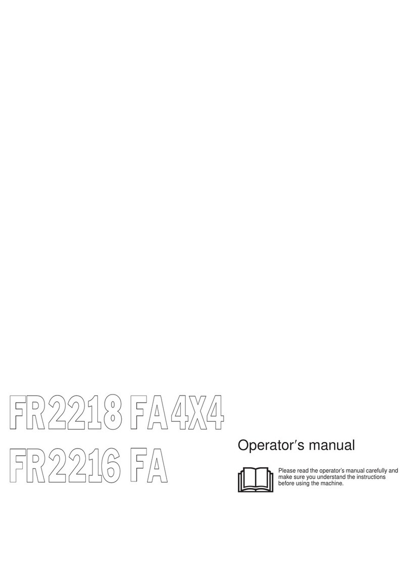Jonsered FR2218FA Operator's manual