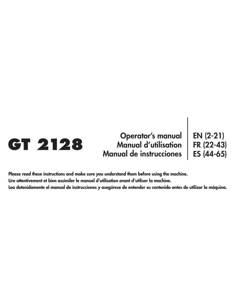 Jonsered GT 2128 Operator's manual