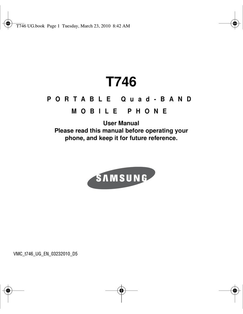 Samsung T746 user manual