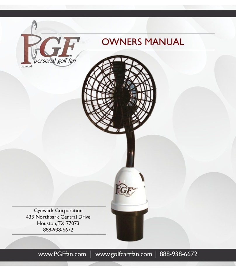 Cynwark PGF owner's manual
