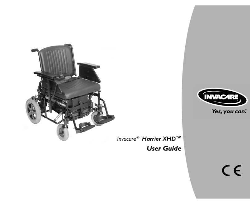 Invacare Harrier XHD User manual