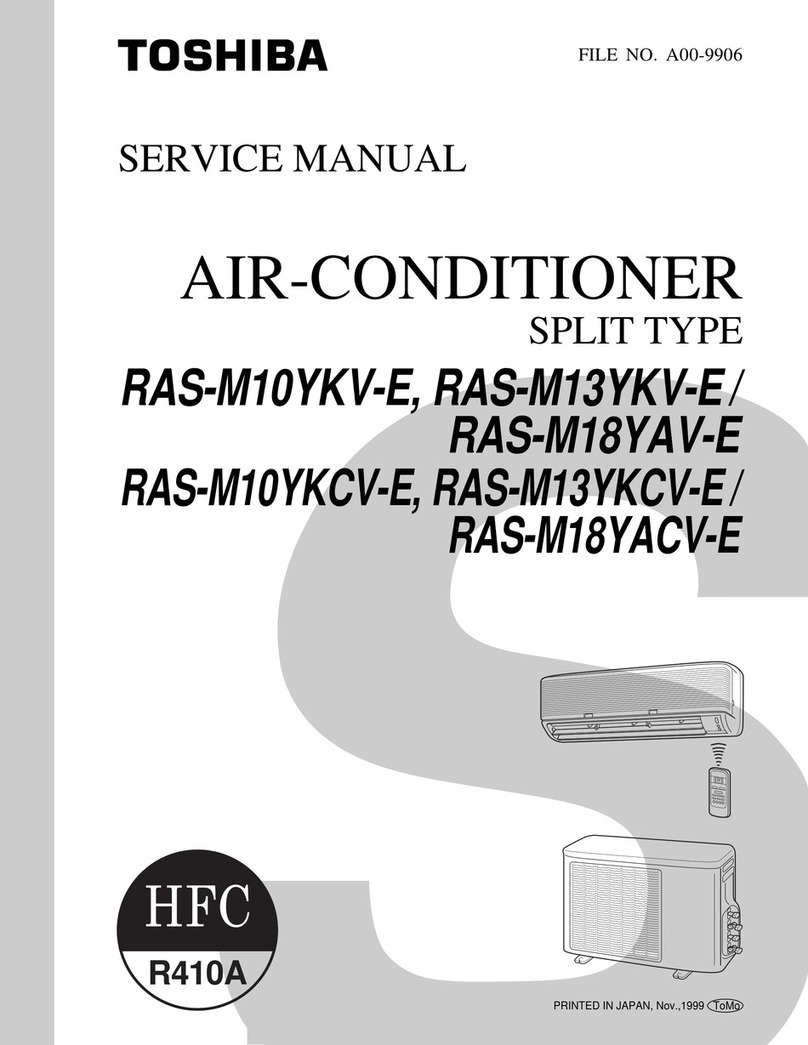Toshiba RAS-M10YKV-E User manual
