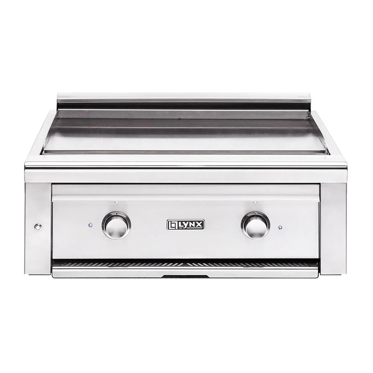 Lynx ASADO L30AG Installation and use manual