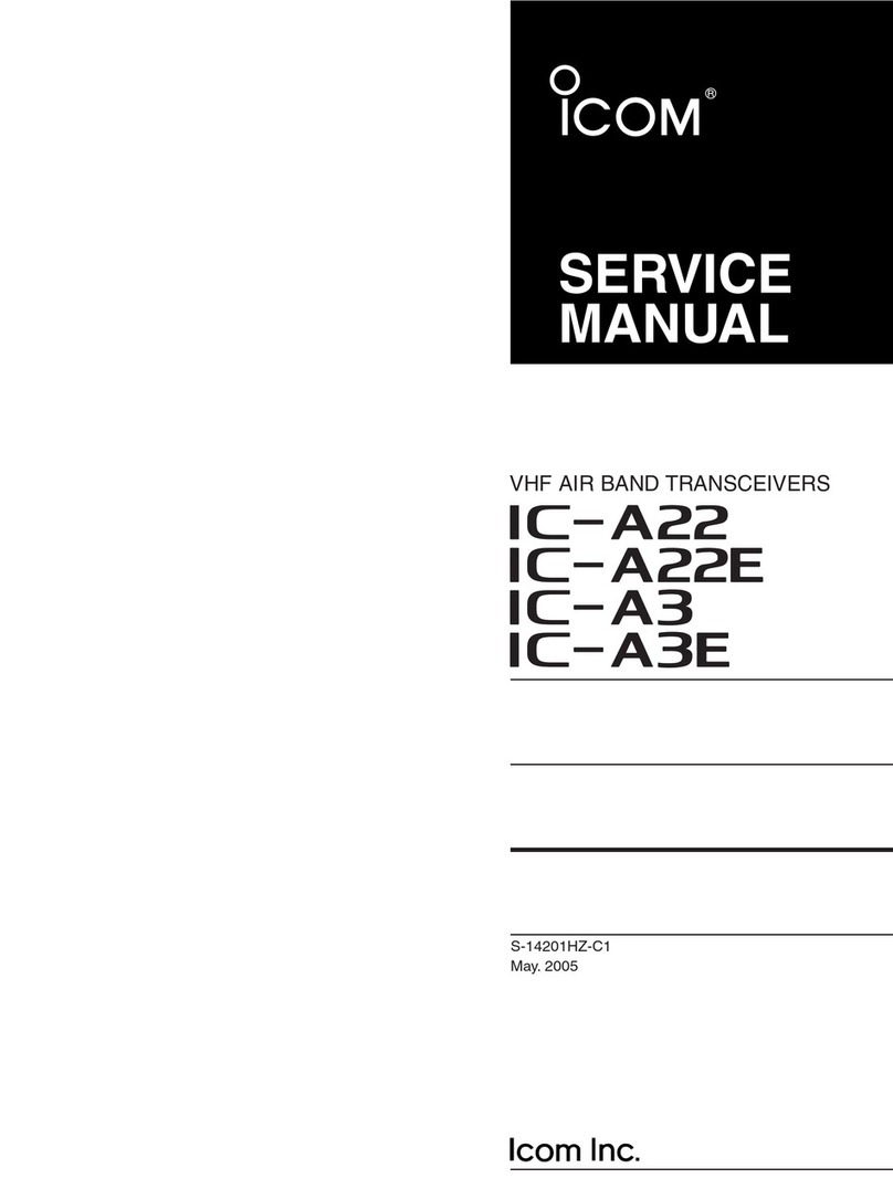 Icom IC-A22 Service manual