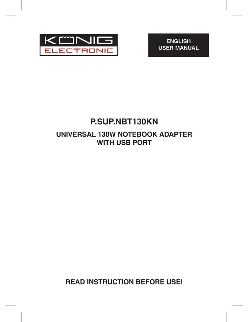 Konig P.SUP.NBT130KN User manual Konig P.SUP.NBT130KN User manual