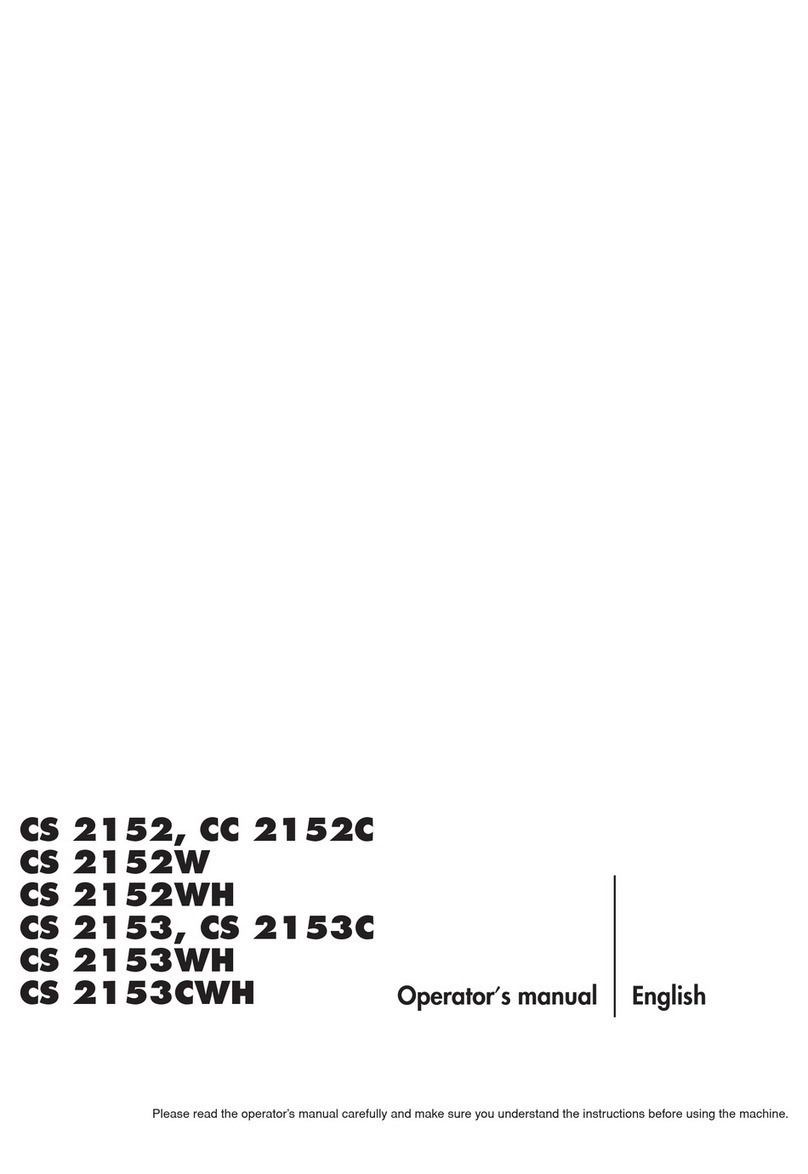 Jonsered CS 2153WH User manual