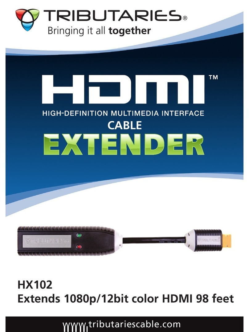 Tributaries HX102 manual