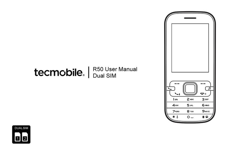 Tecmobile R50 User manual Tecmobile R50 User manual