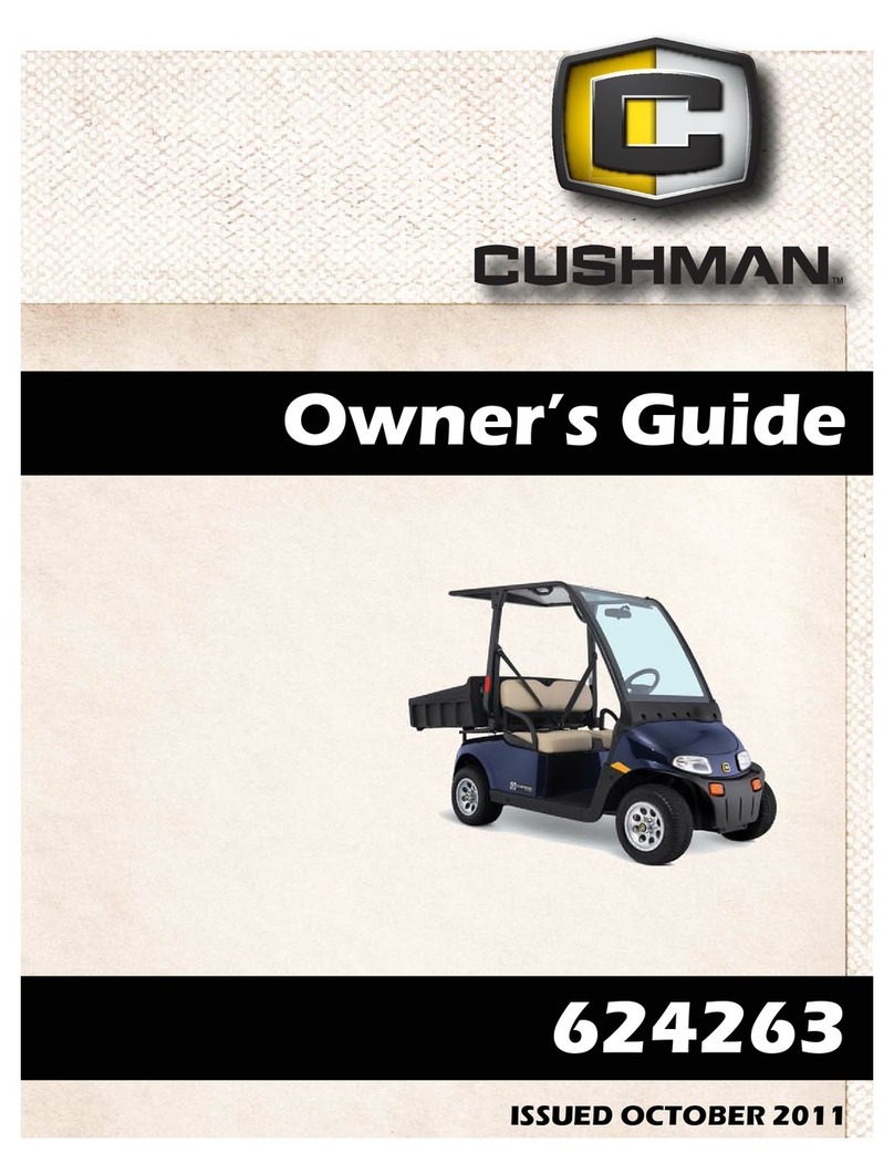 Cushman LSV 800 User manual