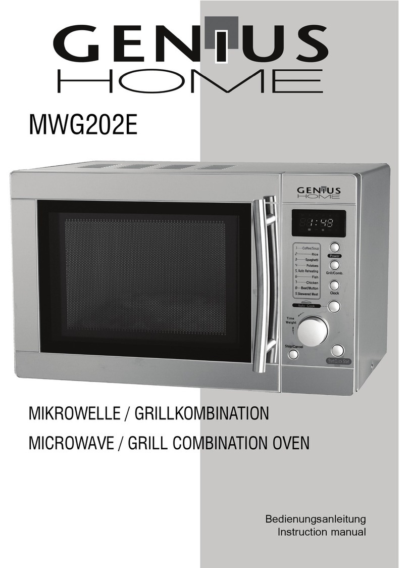 Genius Home MWG202E instruction manual