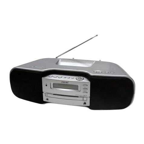 Sony ZS-S50CP Service manual