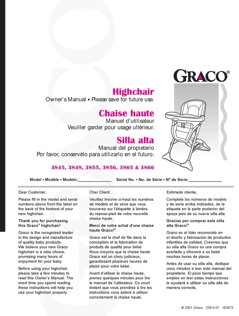 Graco 3845 User manual