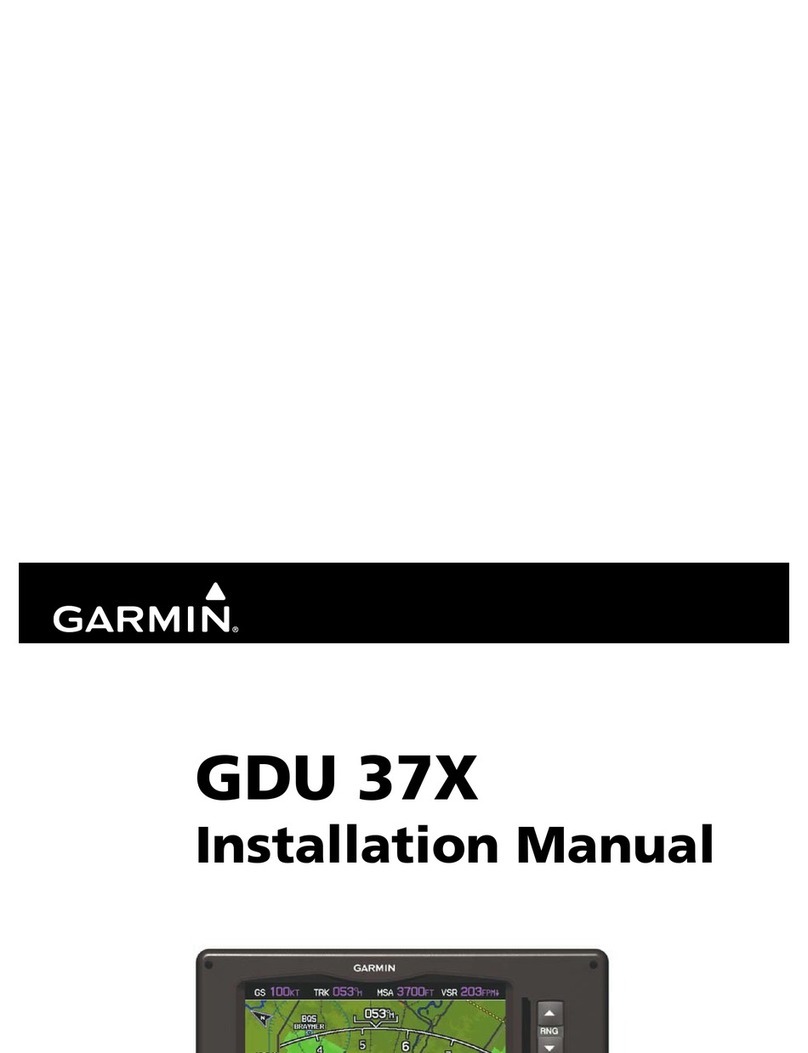 Garmin GDU 37X User manual