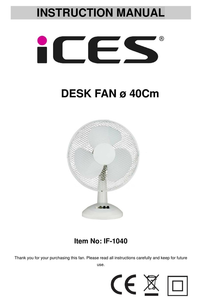 iCES IF-1040 instruction manual