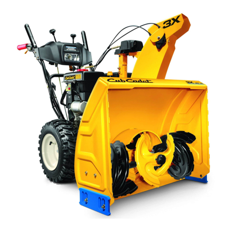 Cub Cadet 3X 30 TRAC User manual