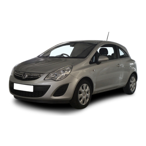 Vauxhall 2013 Corsa Infotainment system User manual