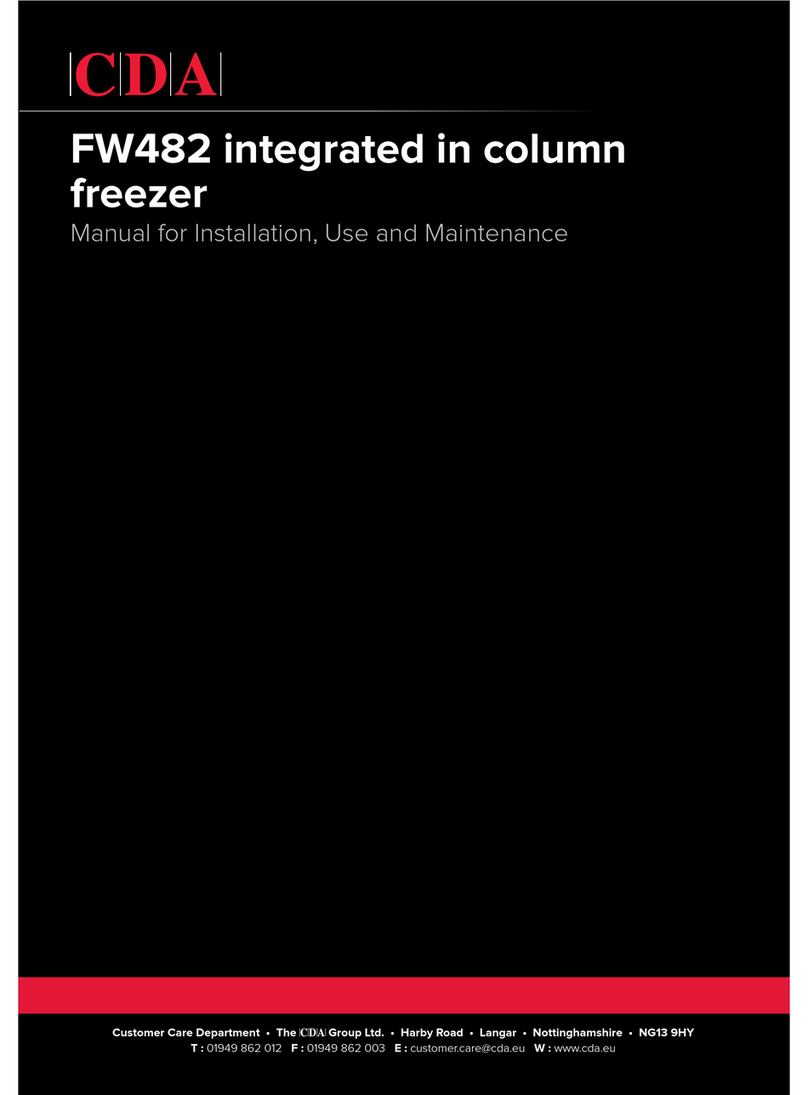 CDA FW482 Manual for installation