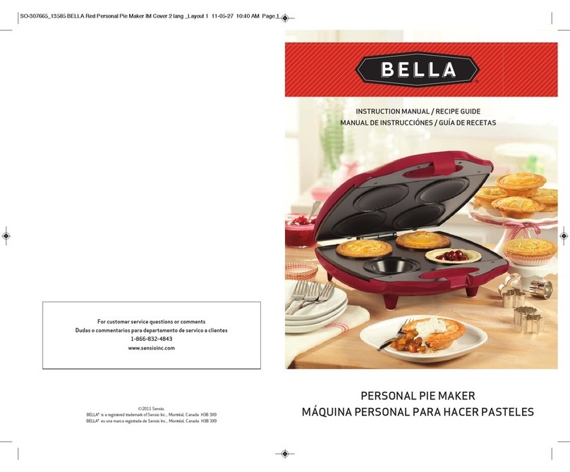 Bella SO-307665 User manual