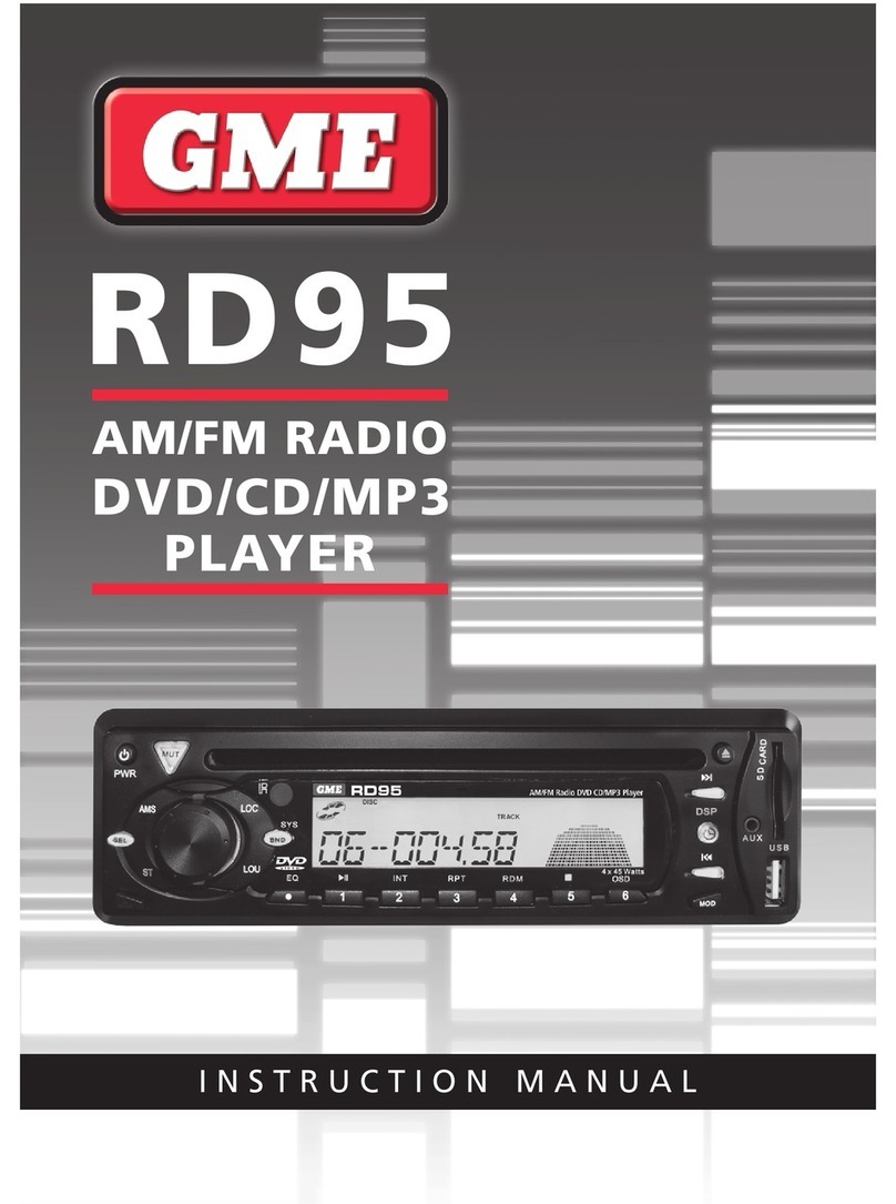 GME RD95 User manual