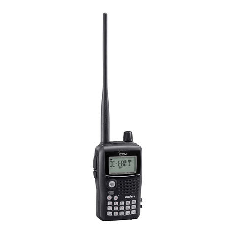Icom IC-E80D User manual