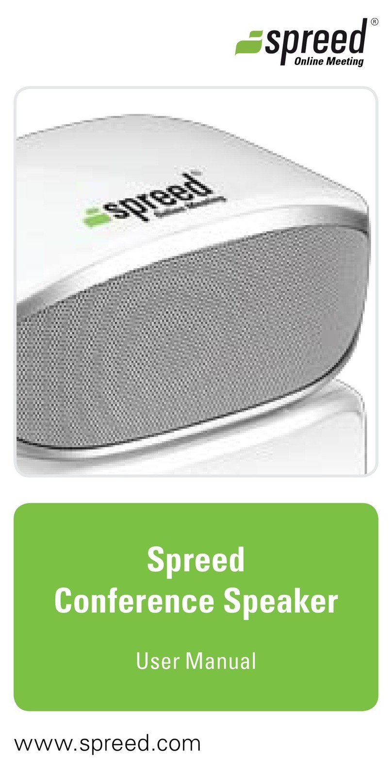 Spreed Conference Speaker user manual
