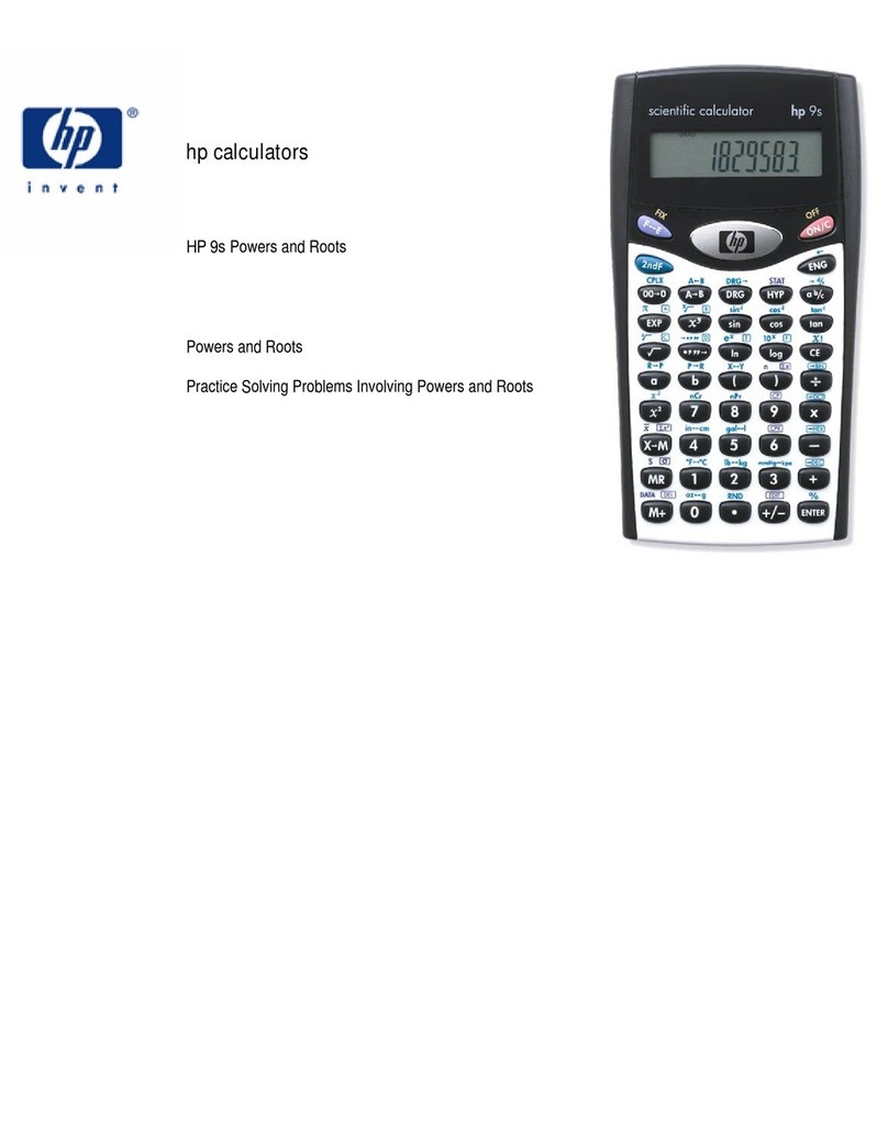 HP 9s Instructions for use