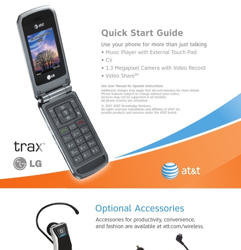 LG TRAX User manual