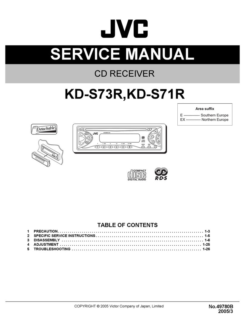 JVC KD-S73R User manual