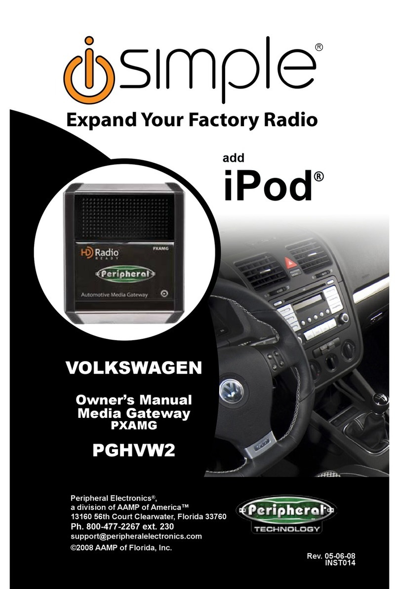 iSimple DUALINK PGHVW2 owner's manual