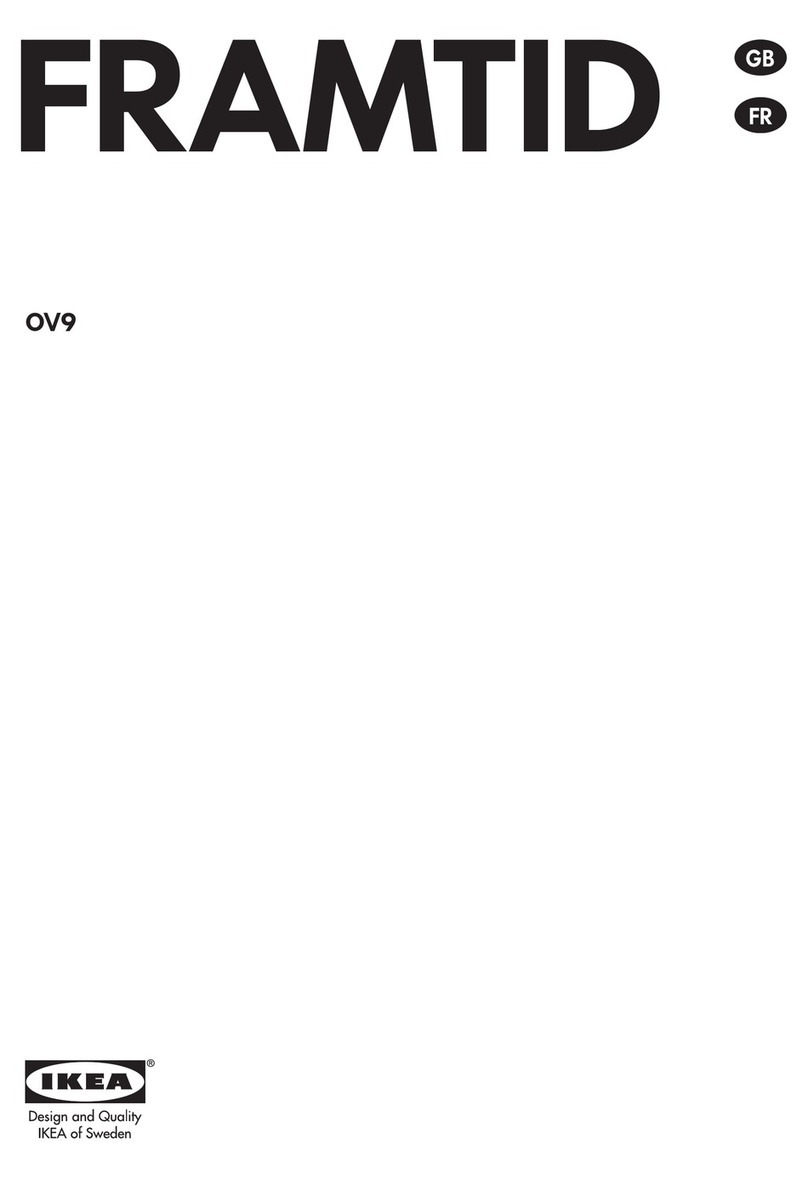 IKEA NUTID OV 9 User manual IKEA NUTID OV 9 User manual