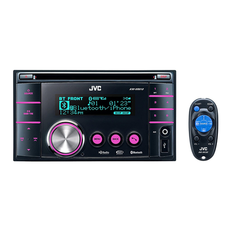 JVC KW-XR810 User manual JVC KW-XR810 User manual