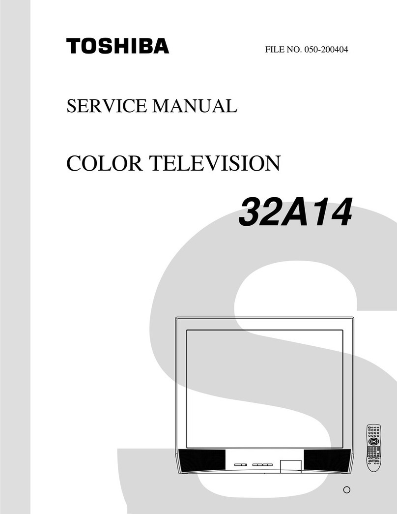 Toshiba 32A14 User manual Toshiba 32A14 User manual