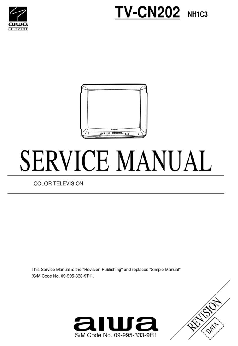 Aiwa TV-CN202 User manual Aiwa TV-CN202 User manual