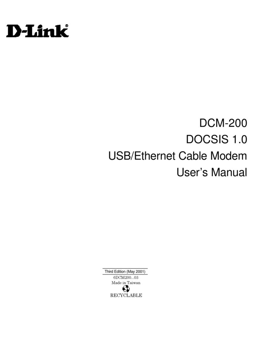 D-Link DCM-200 User manual