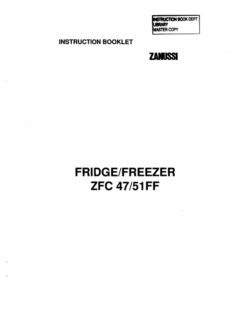 Zanussi ZFC 47/51FF User manual