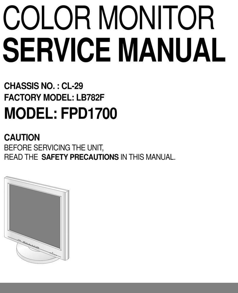 Gateway FPD1700 User manual