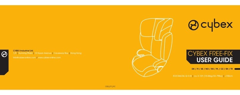 CYBEX FREE-FIX User manual