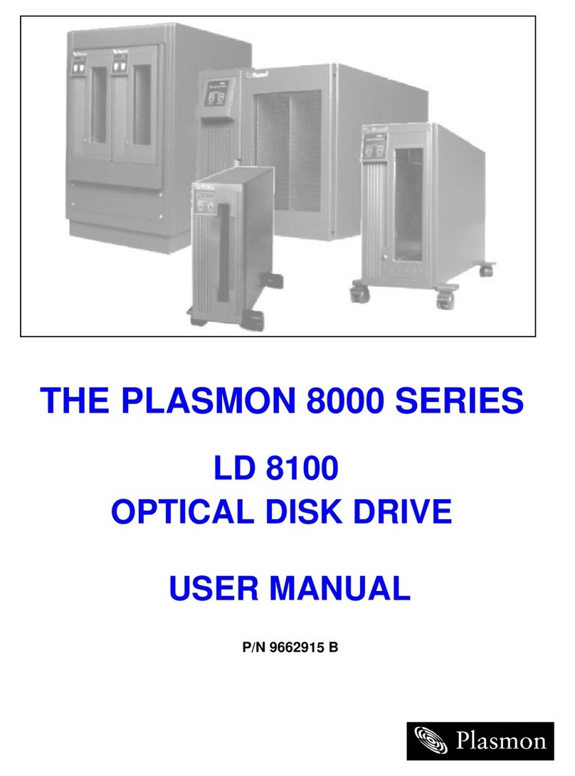 Plasmon LD 8100 user manual
