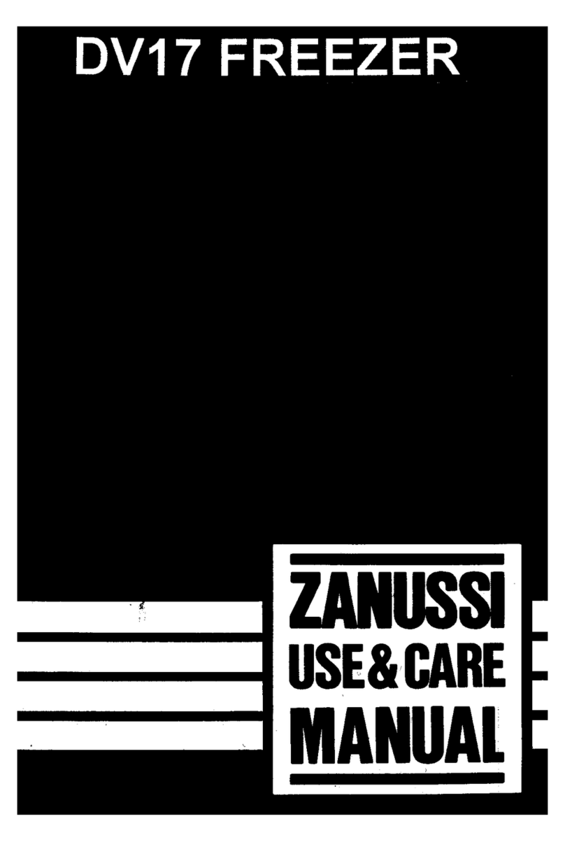 Zanussi DV17 use and care manual