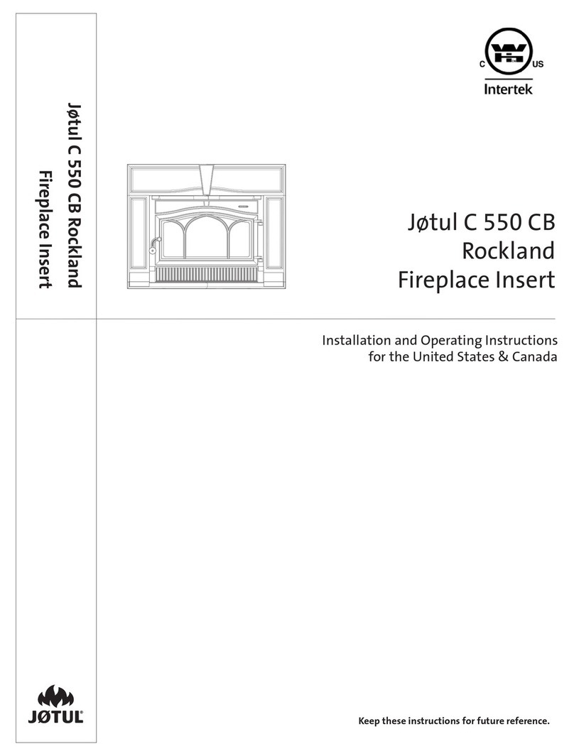 Jøtul C 550 CB User manual