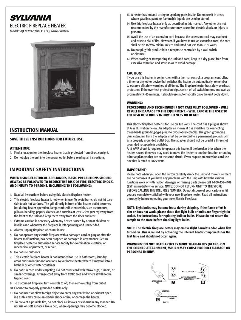 Sylvania SQCM769-32BACO User manual