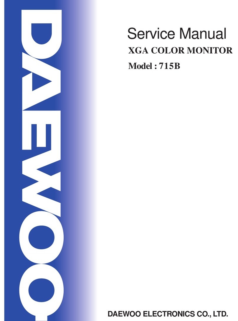 Daewoo 715B User manual