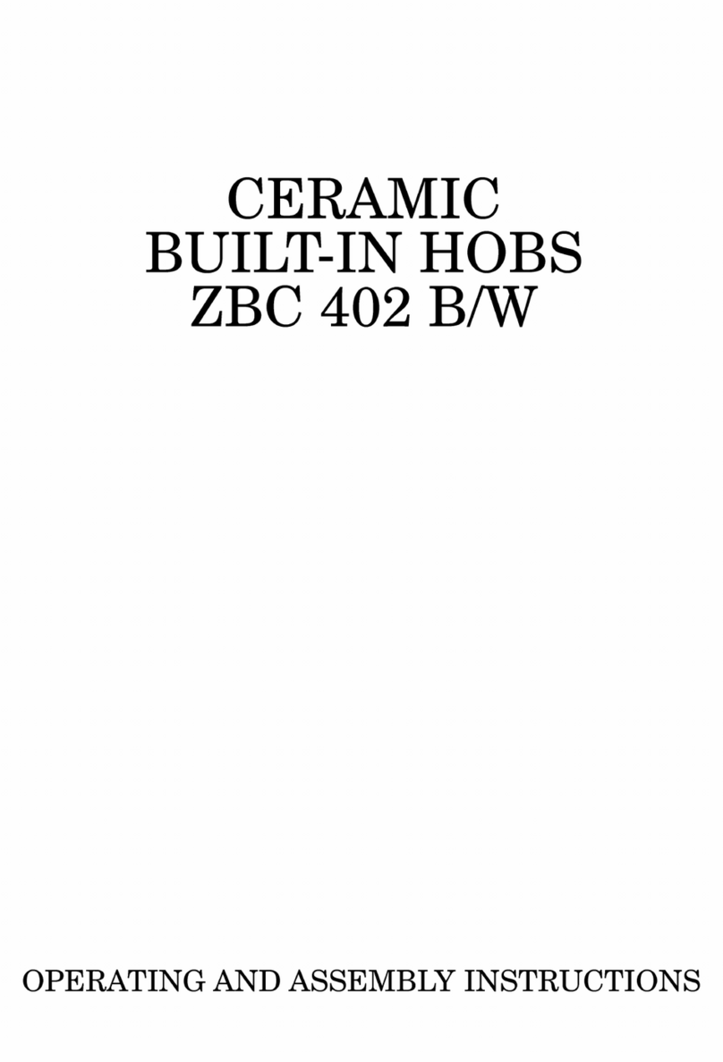 Zanussi ZBC 402 B/W Operation and assembly instructions