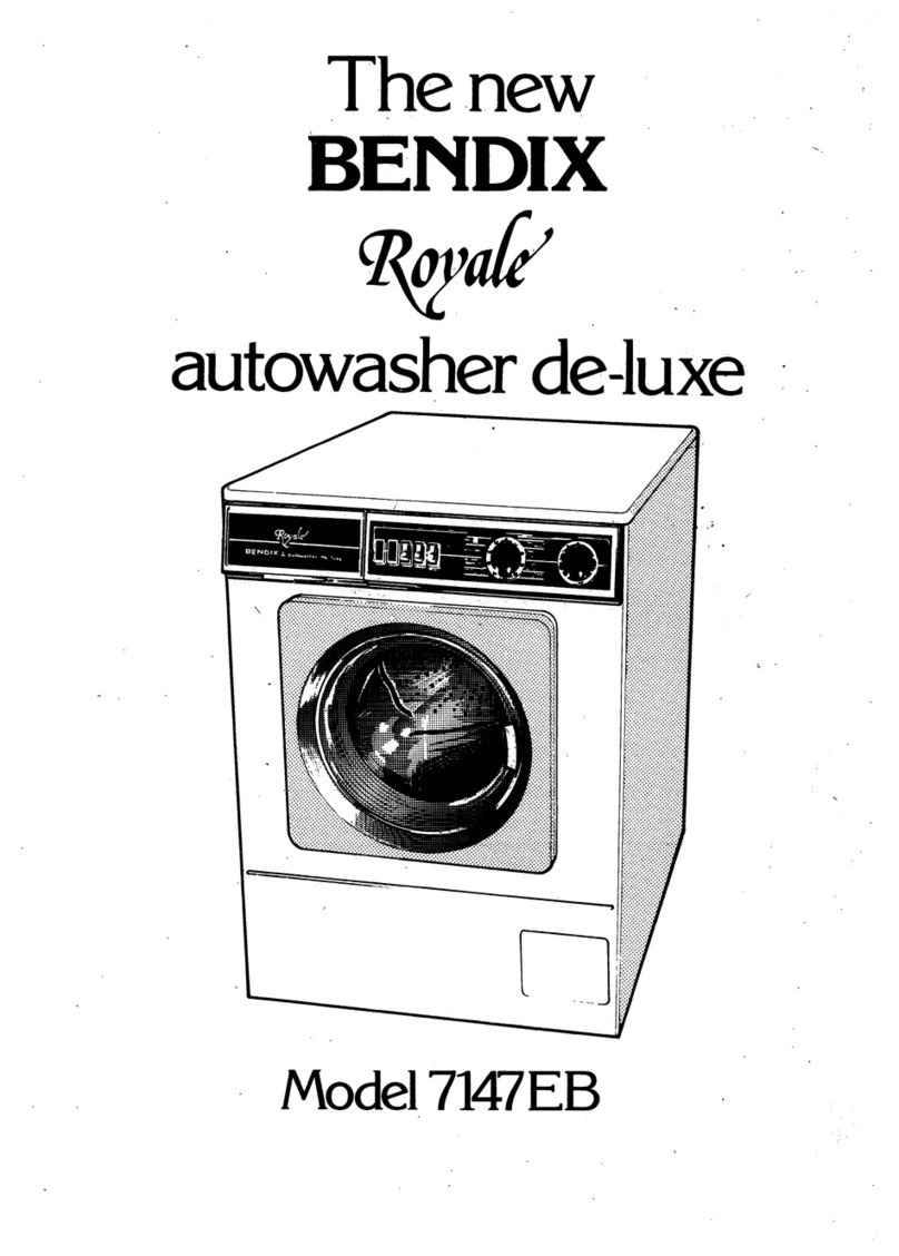 BENDIX Royale 7147EB User manual