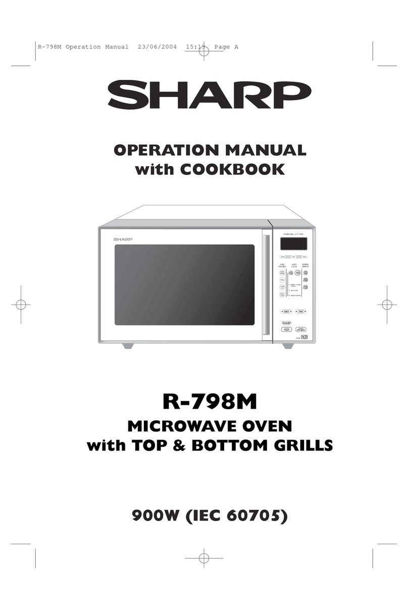 Sharp R-798M User manual