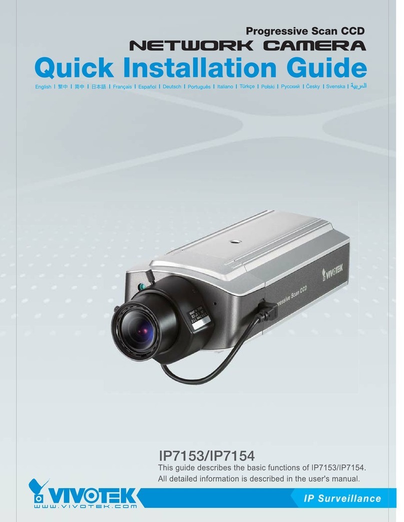 Vivotek IP7153 User manual